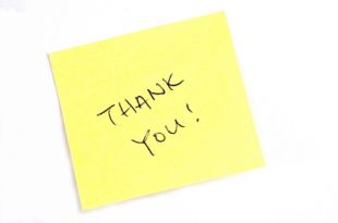 Thank you, thank you, thank you