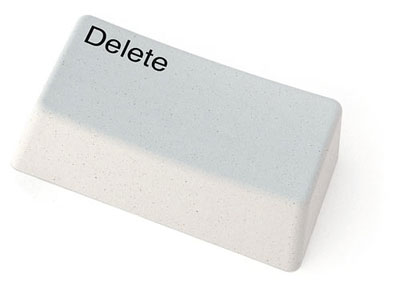 Delete button